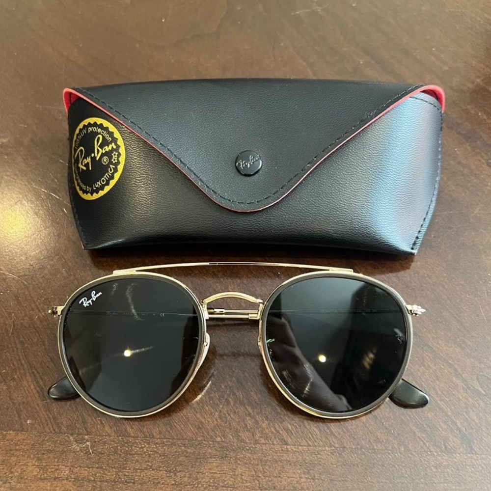 Rayban RB3647 Round double bridge sunglasses